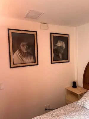 Cama o camas de una habitación en Departamento completo en Coyoacán El Cuarto Cuatro