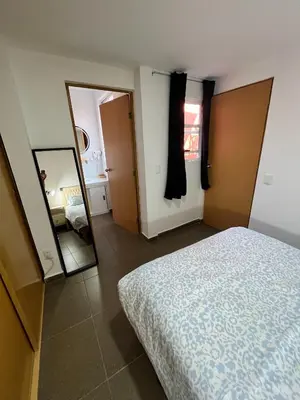 Cama o camas de una habitación en Departamento completo en Coyoacán El Cuarto Cuatro