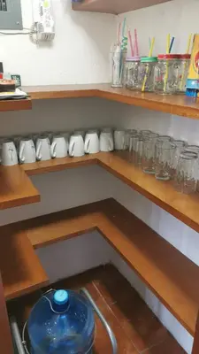 Una cocina o zona de cocina en Casa bonita