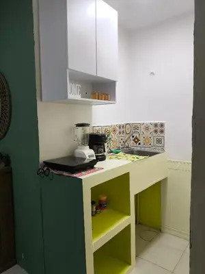 Una cocina o zona de cocina en Rooms Veracruz