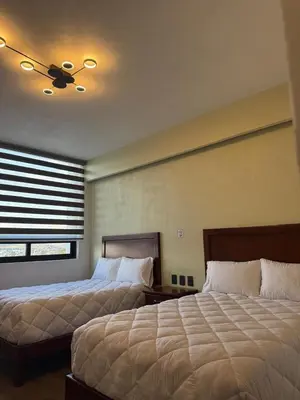 Cama o camas de una habitación en Hotel Los Angeles