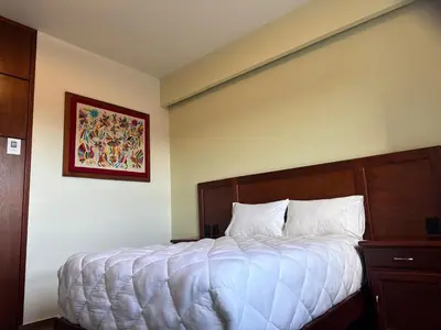 Cama o camas de una habitación en Hotel Los Angeles