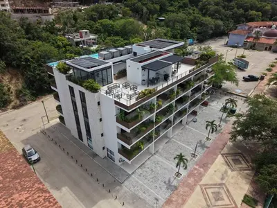 Edificio en el que se encuentra el apartamento