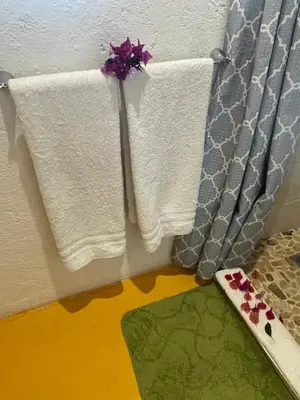 Cama o camas de una habitación en Queso de Luna ALOJAMIENTO