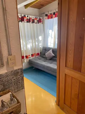 Cama o camas de una habitación en Queso de Luna ALOJAMIENTO