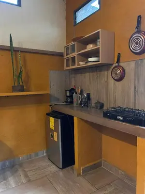 Una cocina o zona de cocina en El Bungalow de Juana