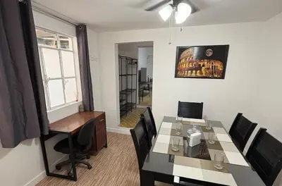 Zona de estar de Departamento céntrico y cómodo La Casona