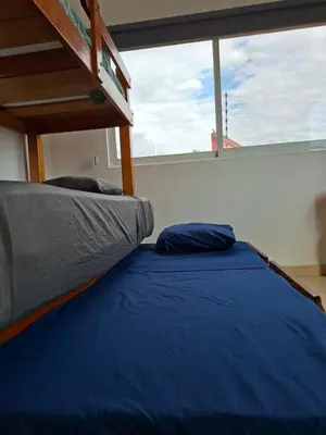 Cama o camas de una habitación en Casa Adonai