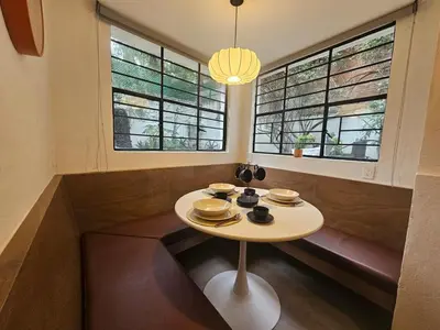 Zona de estar de Casa Te Adoro Coyoacan
