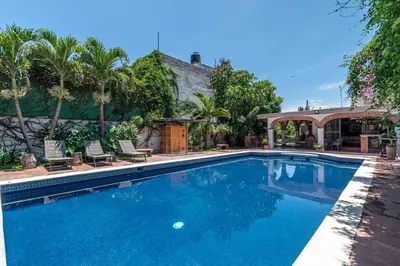 Piscina en o cerca de Quinta La Aguacana