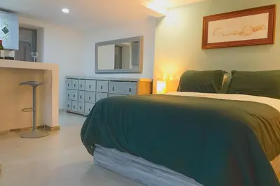 Cama o camas de una habitación en Casa Centenario