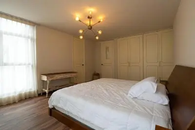 Cama o camas de una habitación en Departamento 4 recamaras
