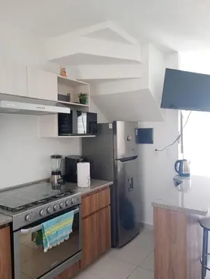 Una cocina o zona de cocina en Casa Vera