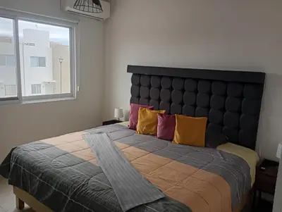 Cama o camas de una habitación en Casa Colibrí
