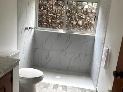 Un baño de Casa Rancho Cortes the best place to enjoy