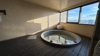 Plano de Modern apartment in Angelopolis - 2 bedrooms