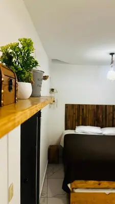 Cama o camas de una habitación en Baru chachalacas