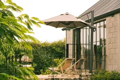 Jardín al aire libre en Loft Casa ODA