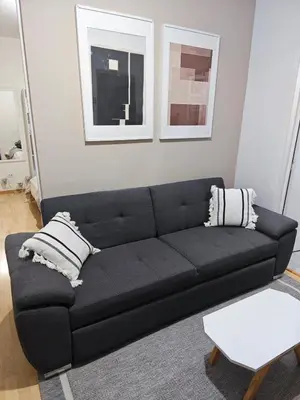 Zona de estar de Cozy Apartamento en Puebla!