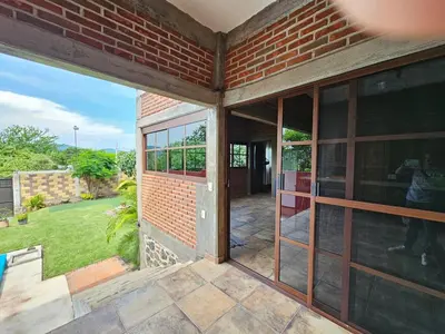 Jardín al aire libre en Casa Temazcal Madre Tierra