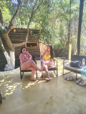 Clientes alojados en Temazcal en la montaña, hospedaje
