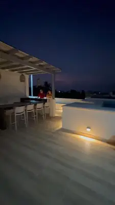Un balcón o terraza de Condo hotel en playa Bonfil a 300 m de la playa