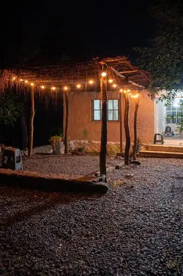 Jardín al aire libre en Lander Beach Glamping