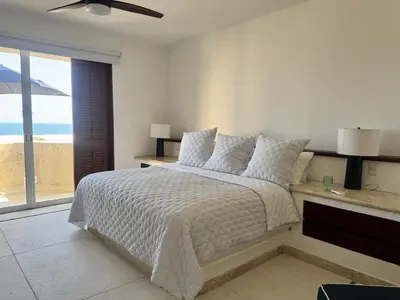 Cama o camas de una habitación en Departamento en Real Diamante