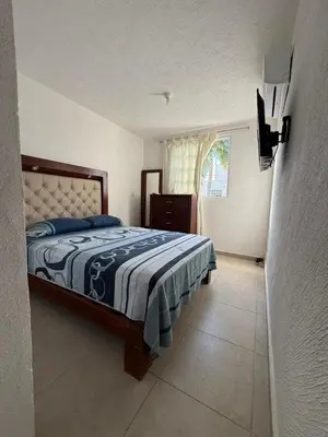 Cama o camas de una habitación en Condominio Casa, Puente del Mar, Casa Privada