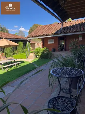 Jardín al aire libre en Quinta Bonita