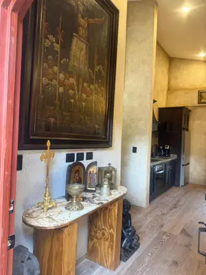 Una cocina o zona de cocina en Bella Capella
