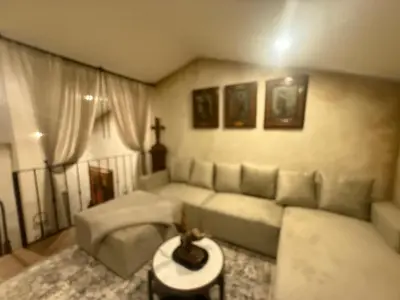 Zona de estar de Bella Capella