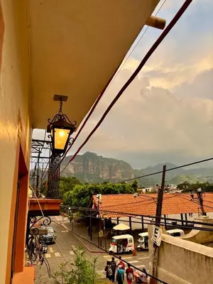 Vista general de una montaña o vista desde el hotel