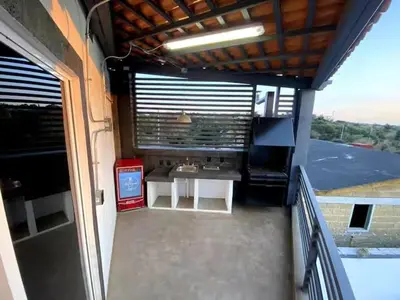 Un balcón o terraza de Departamento 5 Céntrico con WiFi y estacionamiento
