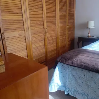 Cama o camas de una habitación en Cerca de estadio GNP