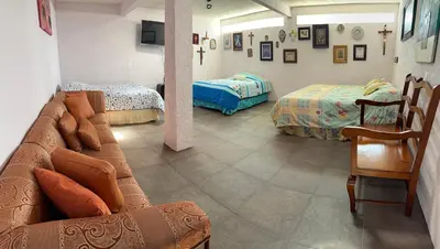 Plano de Casa familiar con encanto, espaciosa y cómoda