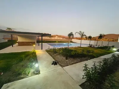 Piscina en o cerca de Santa Fe Dorado Atardecer