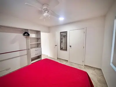 Cama o camas de una habitación en FQ Chalets for 34 people in Costa de Oro