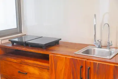 Plano de Newly renovated apartment with pool