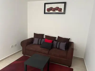 Zona de estar de Casa cerca de ValQuirico y centro de Cholula