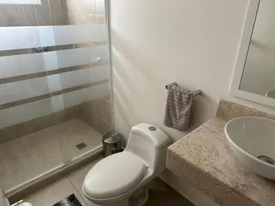 Un baño de Casa cerca de ValQuirico y centro de Cholula