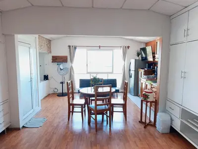 Una cocina o zona de cocina en Altos del Centro, Loft privado con vista al Valle