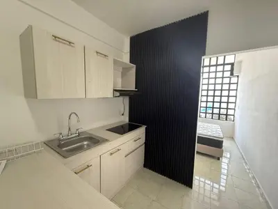 Una cocina o zona de cocina en Departamento a 3 min de plazas en Cuernavaca