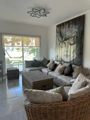 Zona de estar de Casa Arlequín 3