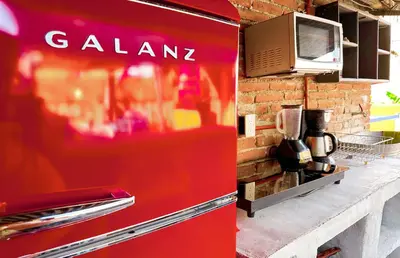 Una cocina o zona de cocina en ONYX Rooms