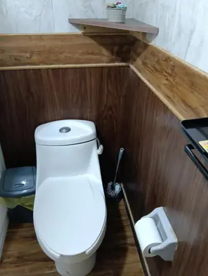 Un baño de Departamento playa Mocambo