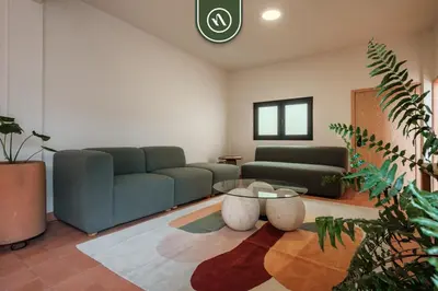 Zona de estar de Centric 3BR Condo in Downtown in Oaxaca