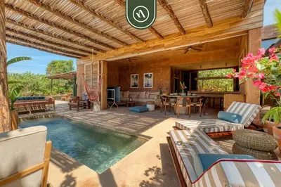 Piscina en o cerca de Stunning Two-bedroom Ocean View House - Mazul