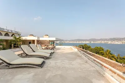 Paisaje cerca de esta villa