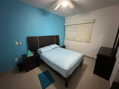 Cama o camas de una habitación en Departamento Maradentro